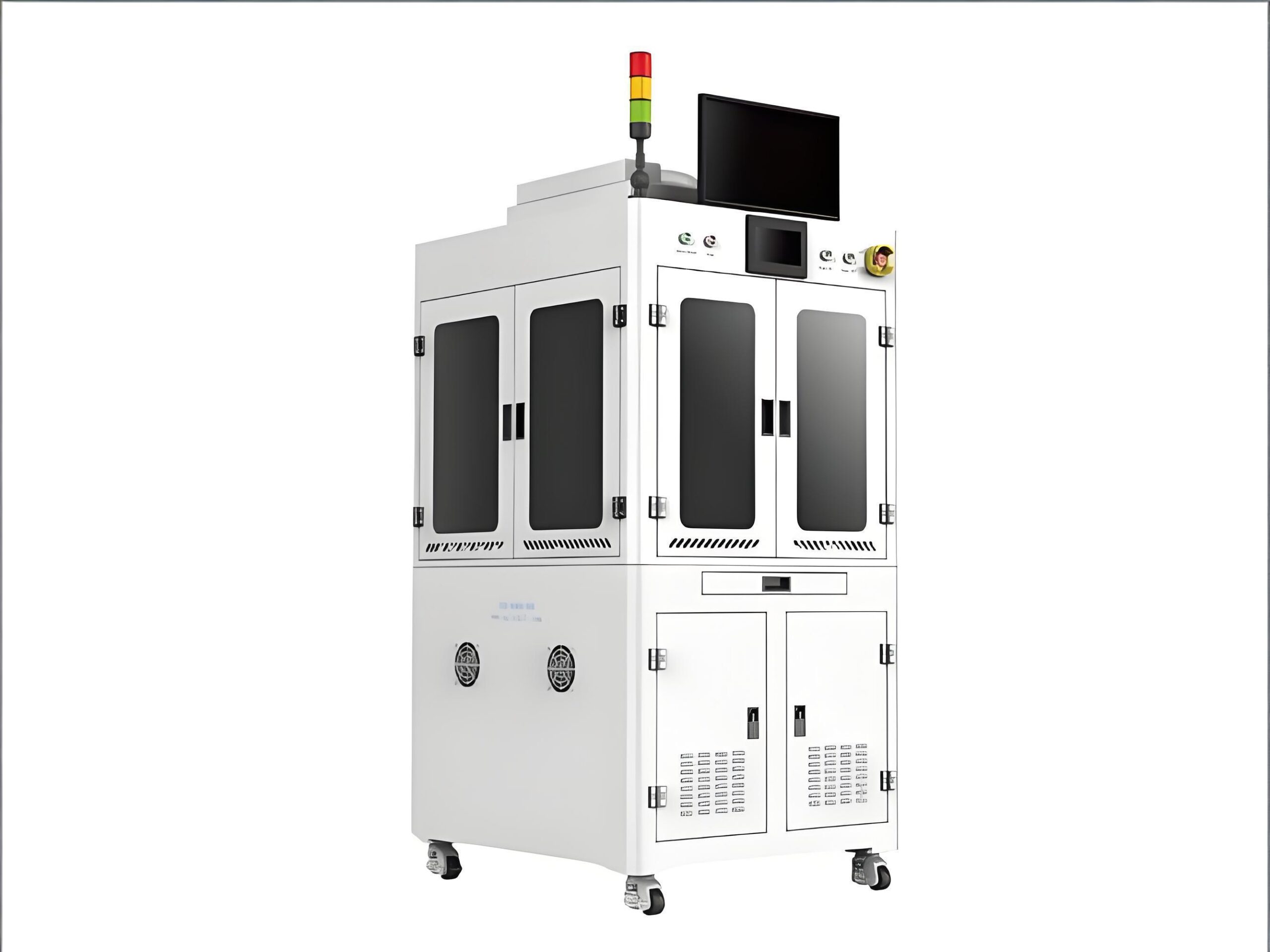 Finished Product Tray Placement System